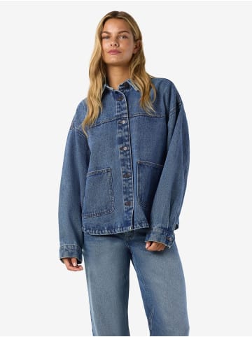 Noisy may Jeansjacke in Medium Blue Denim