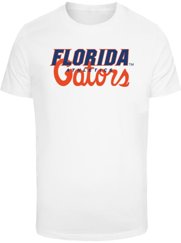 Merchcode T-Shirt "Florida Gators Multi Logos Tee" in Weiß