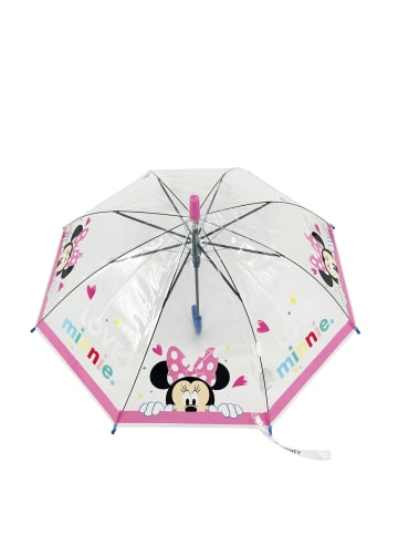 Disney Minnie Mouse Kinder Mädchen Regenschirm in Mehrfarbig
