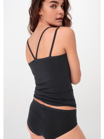 Hessnatur Tanktop in schwarz