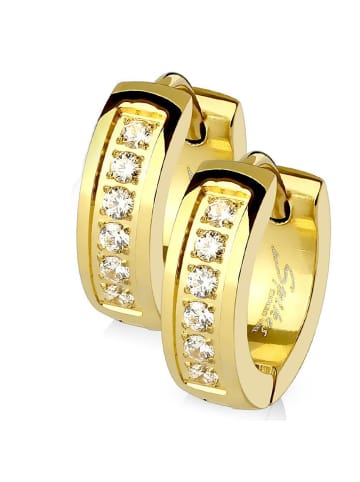 Bungsa Ohrstecker in Gold