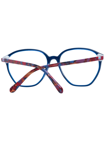 Benetton Damen Optische Fassungen Rund Blau