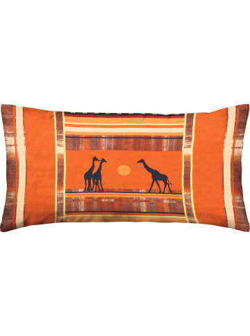Erwin Müller Fein Flanell Kissenbezug in orange