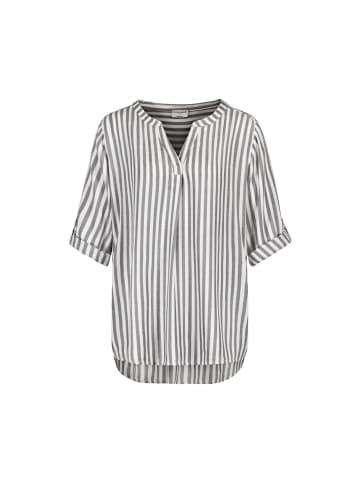 Eight2Nine Langarmbluse in black-white