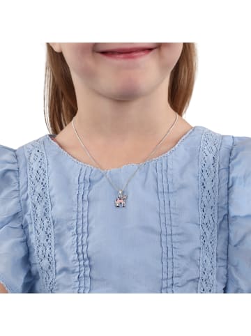 Prinzessin Lillifee Kette mit Anhänger Silber 925, rhodiniert in Rosa
