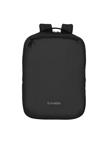 travelite Basics Rucksack 40 cm Laptopfach in schwarz