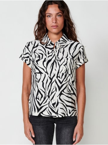 KOROSHI KurzÃ¤rmelige blusen. in weiß