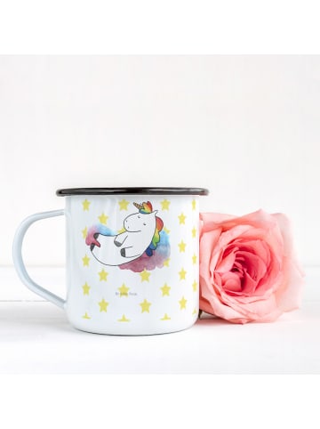Mr. & Mrs. Panda Kaffeebecher Einhorn Wolke 7 ohne Spruch in Weiß