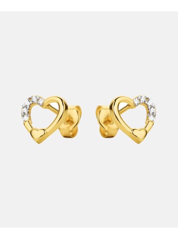 Diamant L'éternel Ohrringe aus 375 Gelbgold