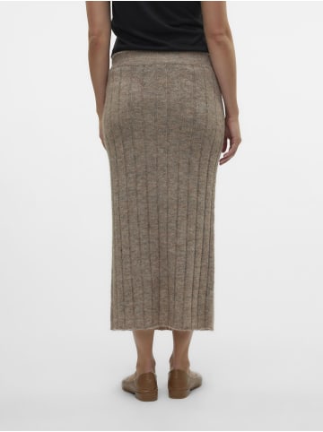 Vero Moda Strickrock in Silver Mink