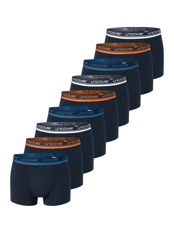 UNCOVER BY SCHIESSER Retro Short / Pant Cotton in Dunkelblau