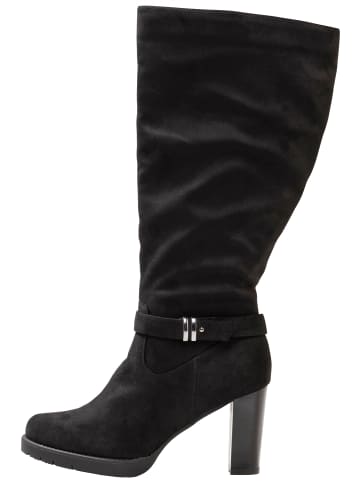 sheego Weitschaftstiefel in schwarz