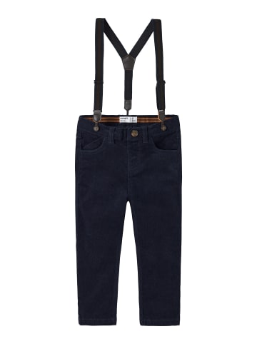 name it Cordhose NMMRYAN SLIM CORD PANT in navy blazer