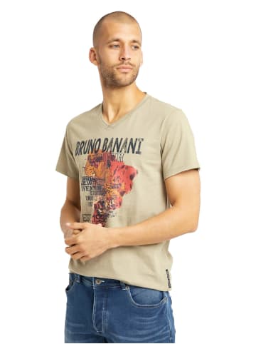 Bruno Banani T-Shirt DAVIS in Oliv