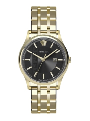 Versace Schweizer Uhr Aiakos Goldfarben in gold