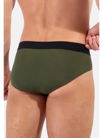 HOM Mini Slip / Unterhose Supersoft in Khaki
