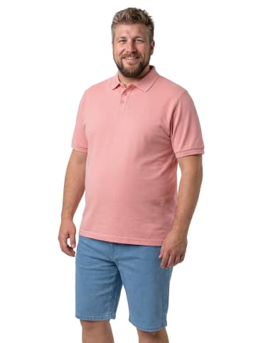 Men Plus Poloshirt in rose