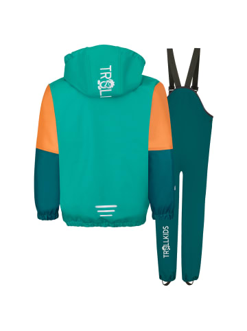 Trollkids Winter Regenset Odda in midnight petrol