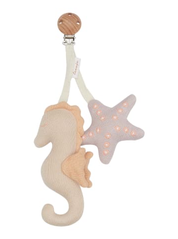 leevje Kinderwagenanhänger seahorse' in orange