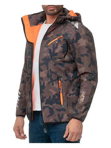 Geographical Norway Jacke L in Kaki-Orange