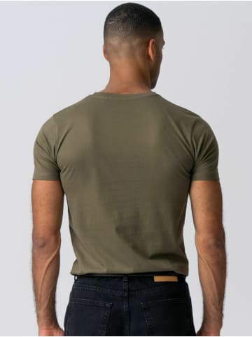 TeeShoppen T-Shirt Muscle T in Army Green