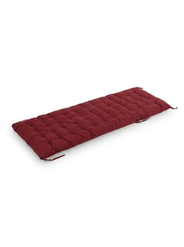 relaxdays Bankauflage in Rot - 190 x 70 cm