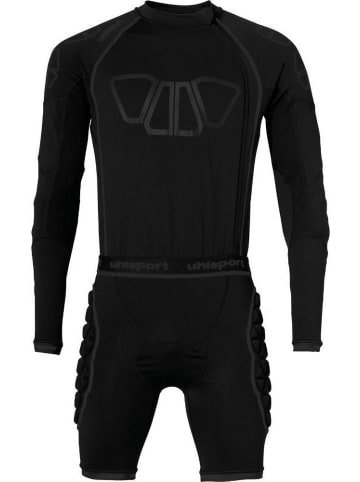 uhlsport Trainingsanzug "Bionikframe Bodysuit Black Edition" in Schwarz