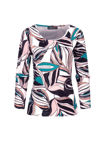 Cloud5ive Cloud5ive Langarm Top mit Blätter Print in black