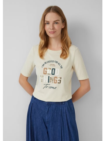 s.Oliver T-Shirt in 06D1_champagner