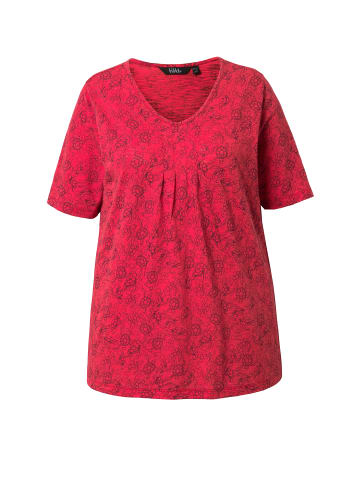 Ulla Popken Shirt in neon rot