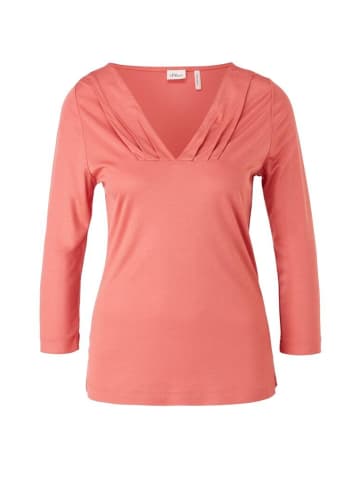 s.Oliver BLACK LABEL T-Shirt in Orange