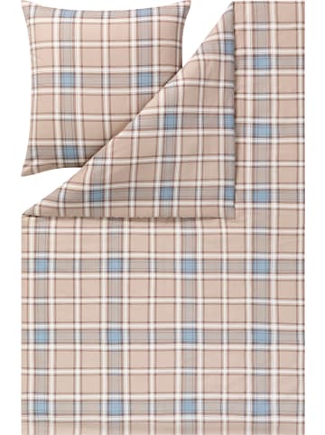 Estella Kuschel-Flanell Bettwäsche in beige