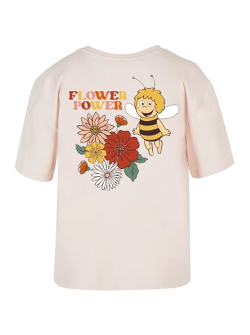 F4NT4STIC Tee Biene Maja Flower Power in pink