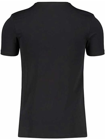 OLYMP  Rundhals T-Shirt in schwarz