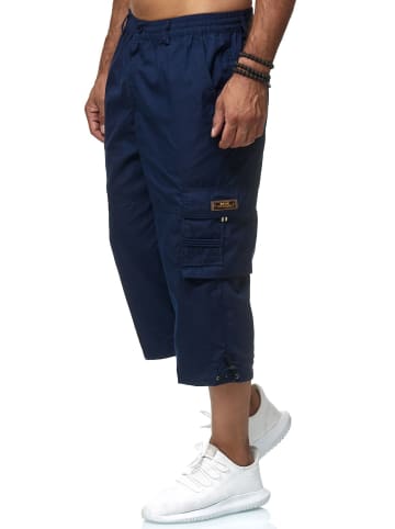 LMC Cargo Shorts Hose 3/4 Schlupfhose Trekking Pants in Blau