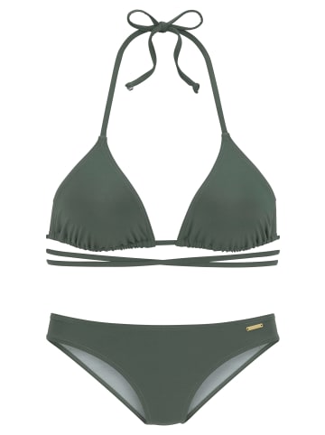 Bruno Banani Triangel-Bikini in oliv