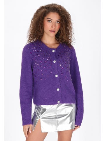 faina Women Cardigan in violet