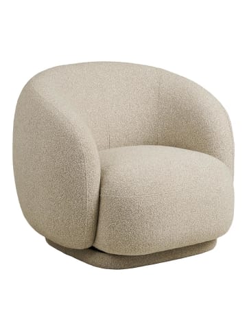 ebuy24 Sessel Ella Sandfarben 90 x 92 cm