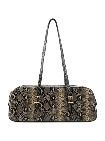 Seidenfelt Lilleby Schultertasche 33 cm in reptile beige