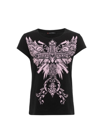 Cipo & Baxx T-SHIRT WT341 in BLACK
