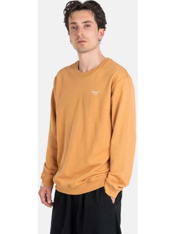 Reell Pullover "Staple Terry Crewneck" in Orange