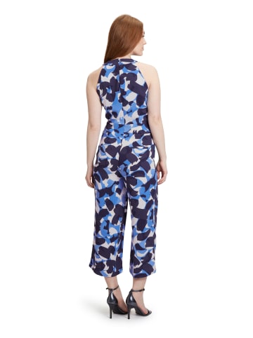 BETTY & CO Jumpsuit in marine weiß