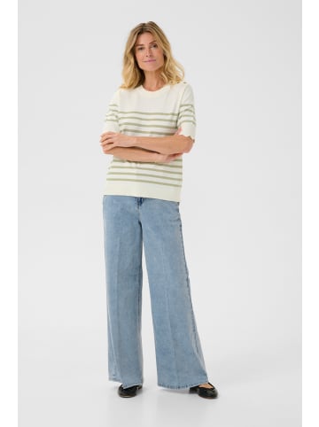 Cream Strickpullover CRVillea Straight fit in Eggnog Tea Stripe