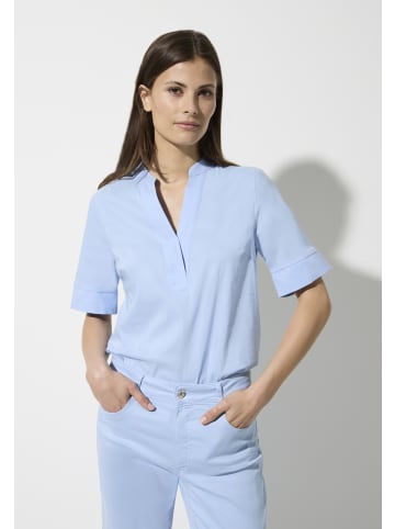 More & More Stretchbluse in fresh skyblue