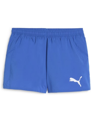 Puma Sporthose "W CROSS THE LINE SPLIT Short 3.0" in Blau