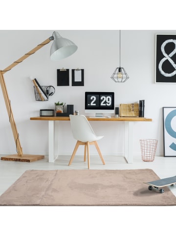 payé Teppich Hochflor Autum Uni