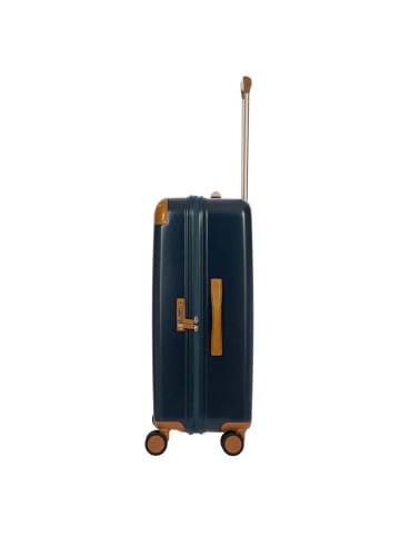 BRIC`s Amalfi - 4-Rollen-Trolley 70.5 cm (cream) in blau