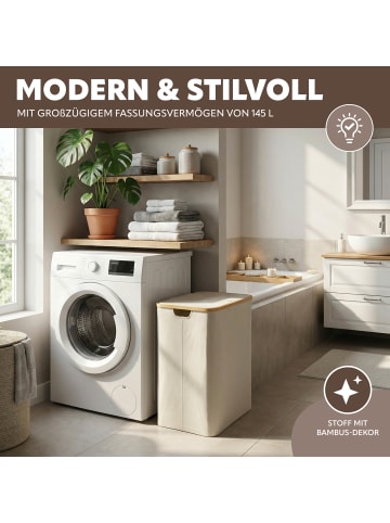 bremermann Wäschesammler 145 L beige