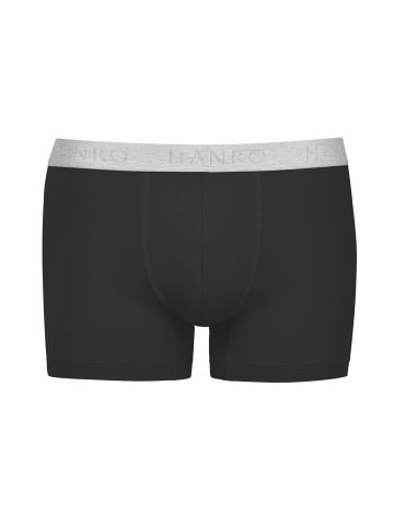 Hanro Retroshorts Cotton Essentials in Schwarz