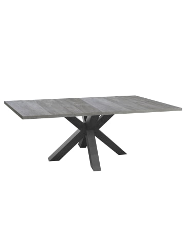 58 aufm Kessel ESSTISCH ausziehbar Ela 1 140 x 90 x 75 Graphit/Beton